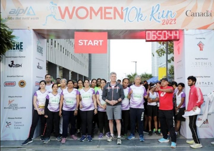 The High Commission of Canada celebrates International Women’s Day at “She Leads Here, She Leads Now” Women’s Run,