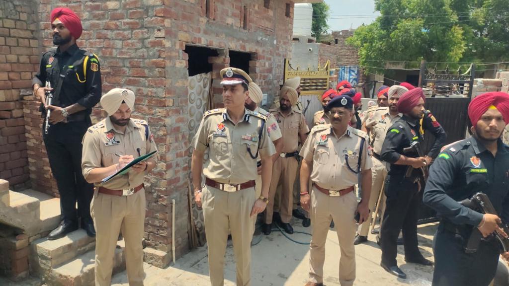 Punjab Police Conducts Special Operation to Combat Drug Trafficking and Crime in Bathinda Range