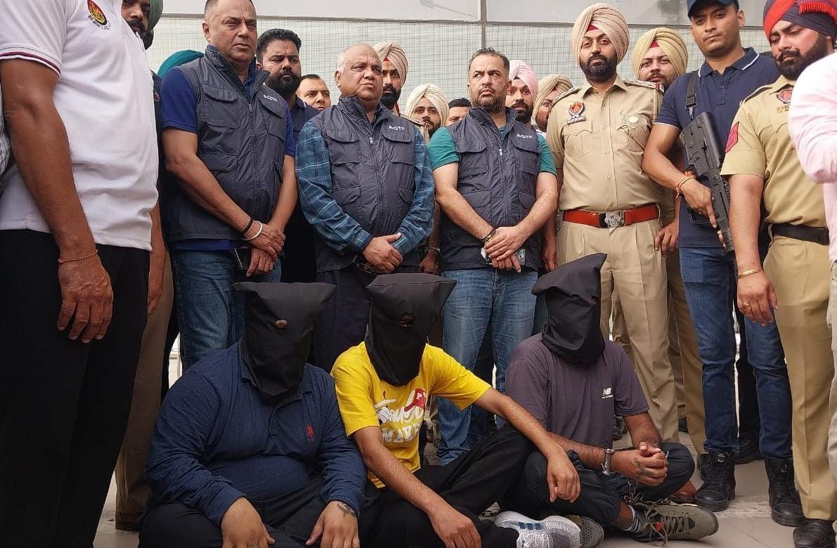 Punjab police arrested three key shooters of Notorious Gangster Sonu Khatri