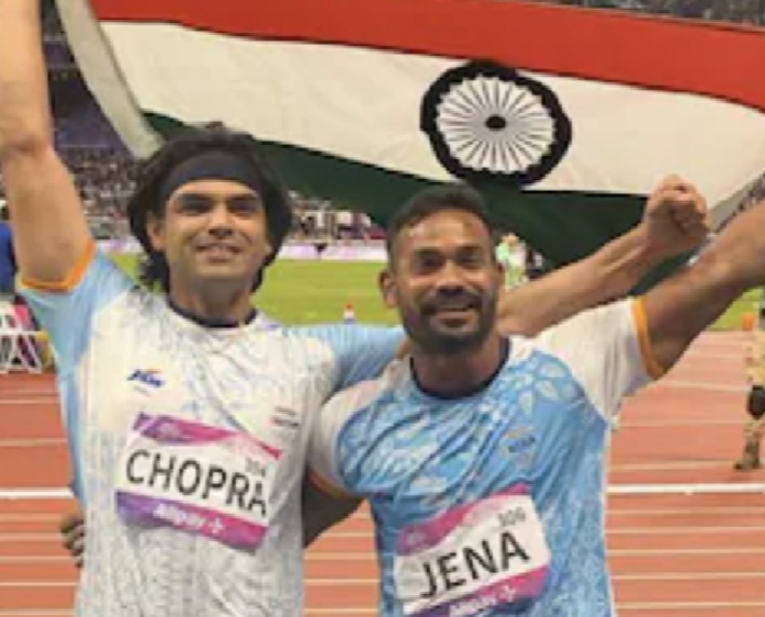 Neeraj Chopra won gold medal in Asian games