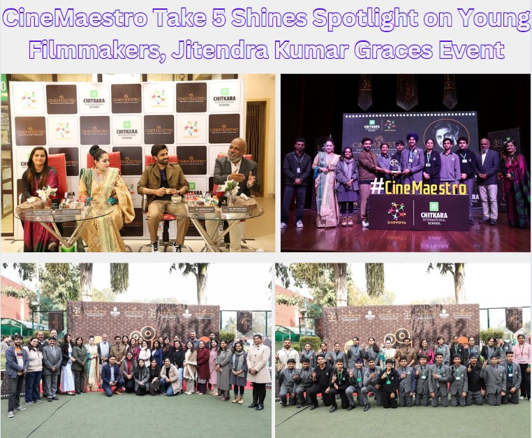 CineMaestro Take 5 Shines Spotlight on Young Filmmakers, Jitendra Kumar Graces Event
