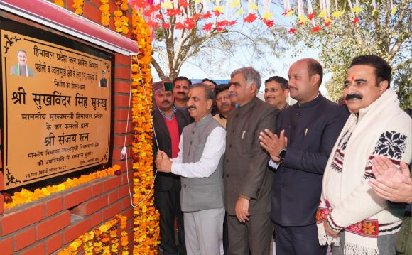 Chief Minister Sukhu Inaugurates Development Projects Worth Rs. 205 Crore in Kangra District