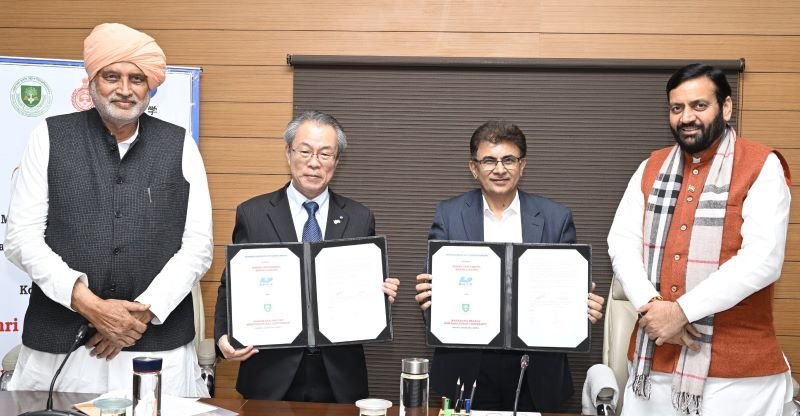 Haryana Signs Landmark MoU with Japan’s Kochi University to Boost Horticulture through IoP Technology