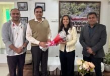 महिला विश्व कप विजेता टीम की खिलाड़ी रेणुका ठाकुर उत्तर रेलवे अम्बाला मण्डल में ओएसडी खेल नियुक्त