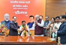 भाजपा को नया राष्ट्रीय अध्यक्ष मिला: नितिन नवीन के कंधों पर संगठन को नई दिशा देने की जिम्मेदारी
