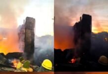 अर्की के निचले बाजार में भीषण अग्निकांड, कई दुकानें खाक, जनहानि की आशंका से दहशत