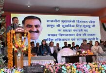 Himachal CM Sukhvinder Singh Sukhu Challenges BJP on Revenue Deficit Grant, Announces Ginger MSP and Major Infrastructure Push in Sirmaur