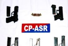 अमृतसर में क्रॉस-बॉर्डर अवैध हथियार मॉड्यूल का भंडाफोड़, 2 आरोपी गिरफ्तार, 5 पिस्टल और 10 जिंदा कारतूस बरामद