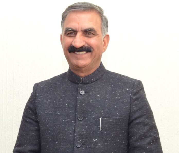 Sukhvinder Singh Sukhu CM