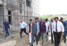 मुख्यमंत्री ने लुथान स्थित निर्माणाधीन सुख आश्रय परिसर का किया निरीक्षण
