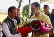 Rahul Gandhi Arrives in Kangra, Attends Congress Training Camp