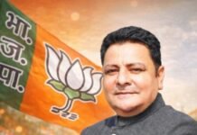 हिमाचल में चुनावी माहौल गरमाया: भाजपा के सुधीर शर्मा का कांग्रेस पर हमला, ‘व्यवस्था परिवर्तन’ बनाम ‘व्यवस्था पतन’ बना नया सियासी नैरेटिव