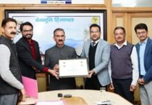 Himachal’s Digital Governance Initiatives Win National Recognition, CM Sukhu Applauds DDTG