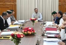 Himachal Cabinet Rolls Out Sweeping Governance, Healthcare and Employment Reforms in Landmark Policy Push