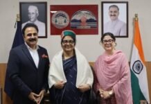 Rajni Patil Visits HPBOSE Headquarters, Reviews Education Reforms