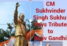 Sukhvinder Singh Sukhu Pays Tribute to Rajiv Gandhi, Recalls His Vision for a Modern India