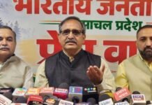 SIR के विरोध पर कांग्रेस को रणधीर शर्मा की नसीहत, बोले- संवैधानिक प्रक्रिया के खिलाफ आंदोलन कर भ्रम फैला रही पार्टी