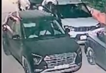 बहादुरगढ़ में भाजपा नेता की ब्रेजा कार चोरी, 7 मिनट में वारदात को अंजाम देकर फरार हुए तीन संदिग्ध